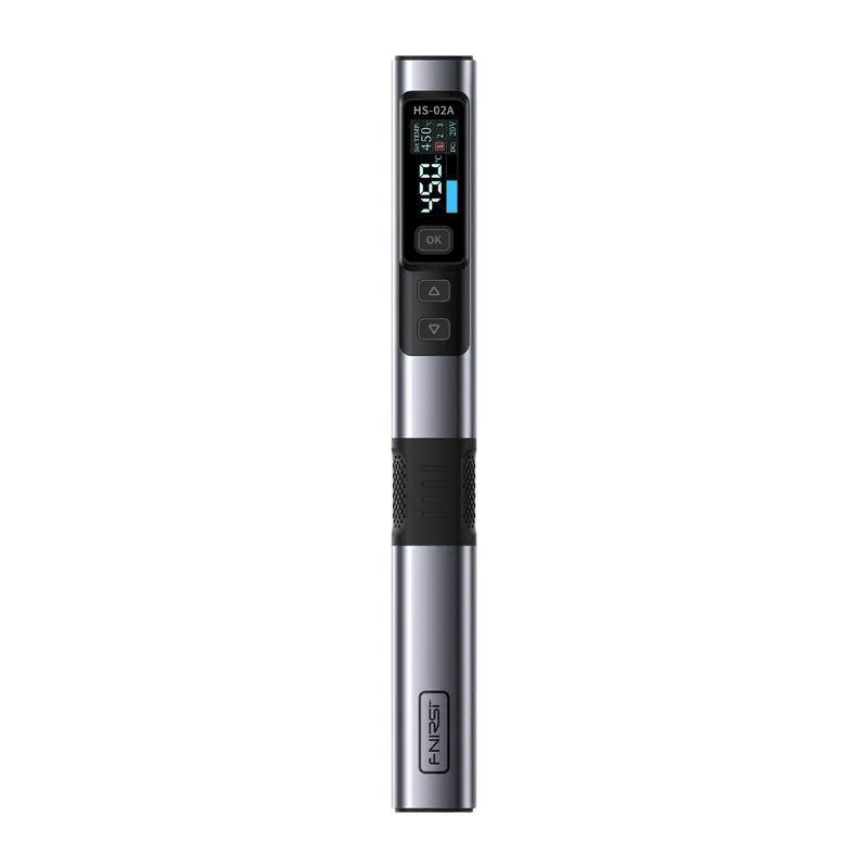 100 W smart soldering iron with FNIRSI HS-02A MAX tool kit